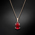 Pakabukas "Venėra II (Siam)" su Swarovski™ kristalais